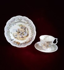 Brambly Hedge Royal Doulton, Gedeck "Meeting on the Sand", 3-teilig,I. Wahl, rar