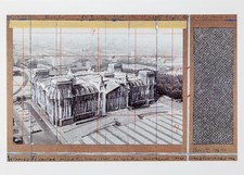 Christo kunstpostkarte - christo,