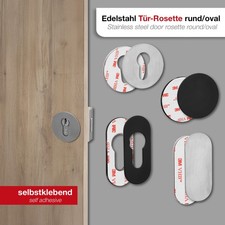 Schloss-Rosette selbstklebend