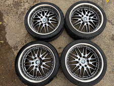 Royal Alufelgen 4x 8,5x18 ET: 35 LK: 5x120 225/40ZR18 92Y 5mm BMW E46 E36 Z3 X3