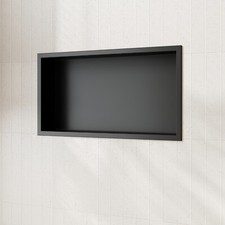 Edelstahl Duschnische