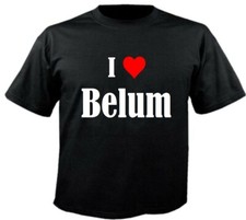 T-Shirt I Love Belum für
