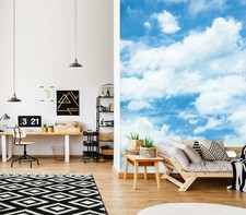 3D Blau Himmel Wolke Q9395