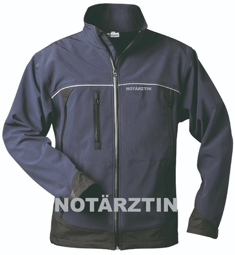 Notärztin softshell jacke - notÄrztin,