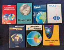 Schulatlas List Cornelsen Schroedel Haack Westermann Heimat Menschen DDR VEB