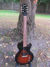 HEUTE DHL GRATIS   ! EPIPHONE  Gibson FAT NECK  Les Paul Junior P90 Blues Gigbag