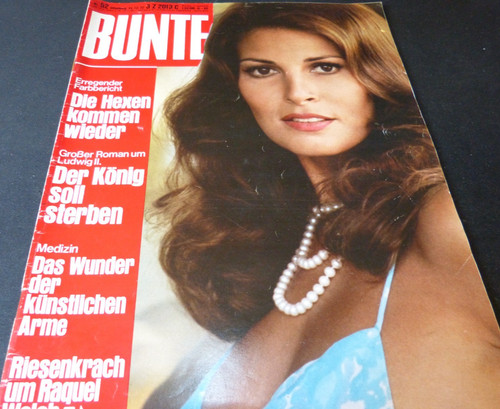 Bunte 1972 raquel - bunte,