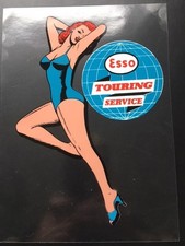pin-up Esso Aufkleber 20cm bei