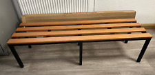 Taurotrade freistehende Sitzbank Garderobenbank 40x150x40 cm 500-1158 /B