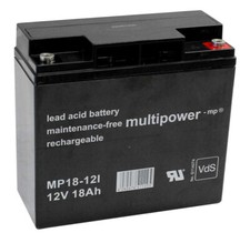 12V 18Ah Akku AGM für Waeco