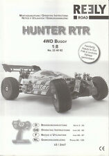 RC Verbrenner Hunter RTR 4WD Buggy 1:8 Bedienungsanleitung No. 23 40 62