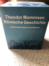 Römische Geschichte Ausgabe Acht Bänden Theodor Mommsen Band 1-8  Gut