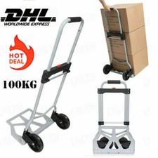 Transportkarre Sackkarre 100kg Alu klappbar Stapelkarre Transportwagen Handwagen