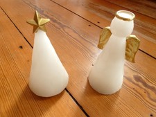 QVC Elambia flammenlose LED Kerzen Figur Timer Engel Tannenbaum Figurenkerzen