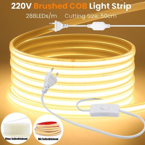 230v cob led streifen - 230v,