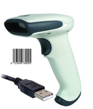 Barcodescanner Honeywell Hyperion 1300g weiss USB kleinste Barcodes - EAN Handel