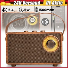 Retro Radio Bluetooth FM klein