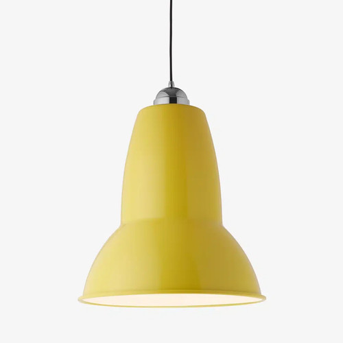 Deckenpendelleuchte gelb - xl,