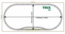 **Trix H0 C-Gleis Set