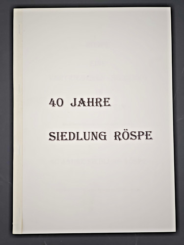 Jahre siedlung röspe - 40,