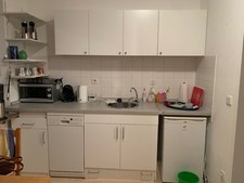 Küchenzeile gebraucht mit Ober- und Unterschränken, Spüle, extra Schrank