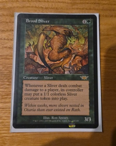Brood sliver brütender - brood,