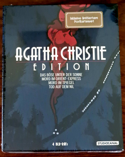 Blu ray box agatha christie - box,