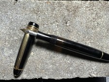 Montblanc Meisterstück 142 G Feder F 4810 Gold 585 14k Federfüllhalter Vintage