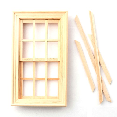 Dolls house 7397 - fenster, natur