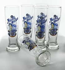 6 x Maisel´s Weisse Weißbier Weizenbierglas 0,5l Wellen im Glas Sammelglas 8491