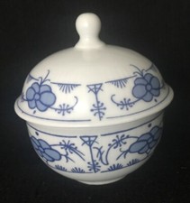 Kahla - Blaue Strohblume - Zuckerdose