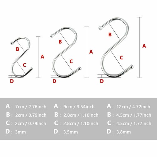 10x metall haken - metall, küchen