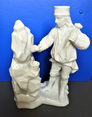 Porzellan figur steinmetz - steinmetz, v