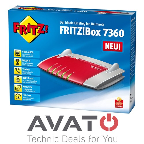 Avm fritzbox 7360 vdsl - avm, dsl