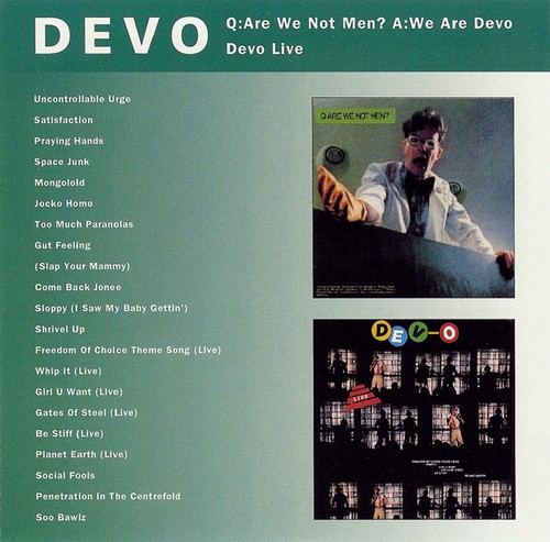Devo are not men - -,