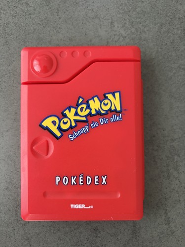 Vintage pokédex 1998 tiger - 1998,