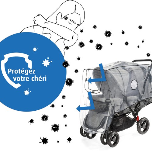 Reer raincover duo regenschutz - reer,