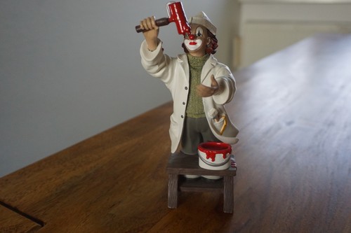 Gilde clown als maler - clown,