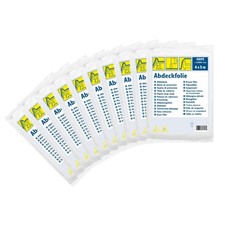 10x Abdeckfolie 4x5m