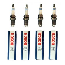 4x Bosch Zündkerze FLR8LDCU+ für Opel Audi VW 0242229654 (5 EUR/Stk)