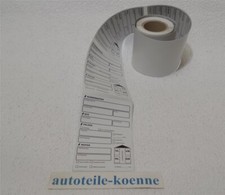 100x Etiketten Radeinlagerung