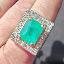 Platin Ring 12,48ct