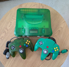 N64 konsole jungle green - n64,