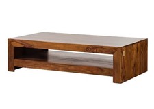 Massivholz Couchtisch 135x70