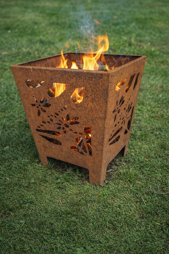 Garten edelrost feuerschale - edelrost,