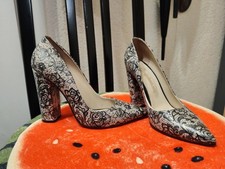 Vintage Gothic Pumps Stilleto High Heels Wicca Lolita extravagant 37 Hochzeit