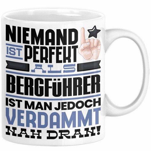 Bergführer geschenk tasse - bergführer,