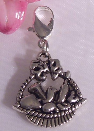 Charm anhänger silber - anhänger,