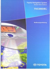 TOYOTA TNS 300 DRG Navigationssystem 2004 Bedienungsanleitung Handbuch RN