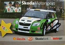 Rallye Autogrammkarte Matthias